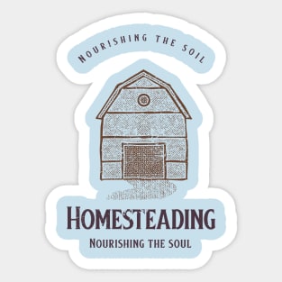 Homesteading Sticker